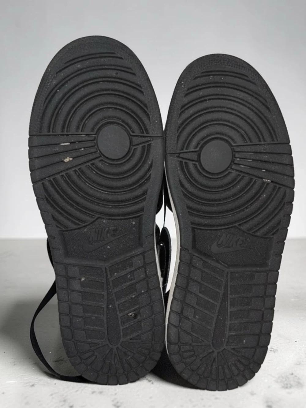 Jordan Retro High Top Sneakers in Black and White